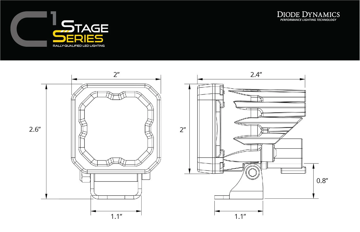 SSC1 Pod - Pro - White - Pair - Image 7
